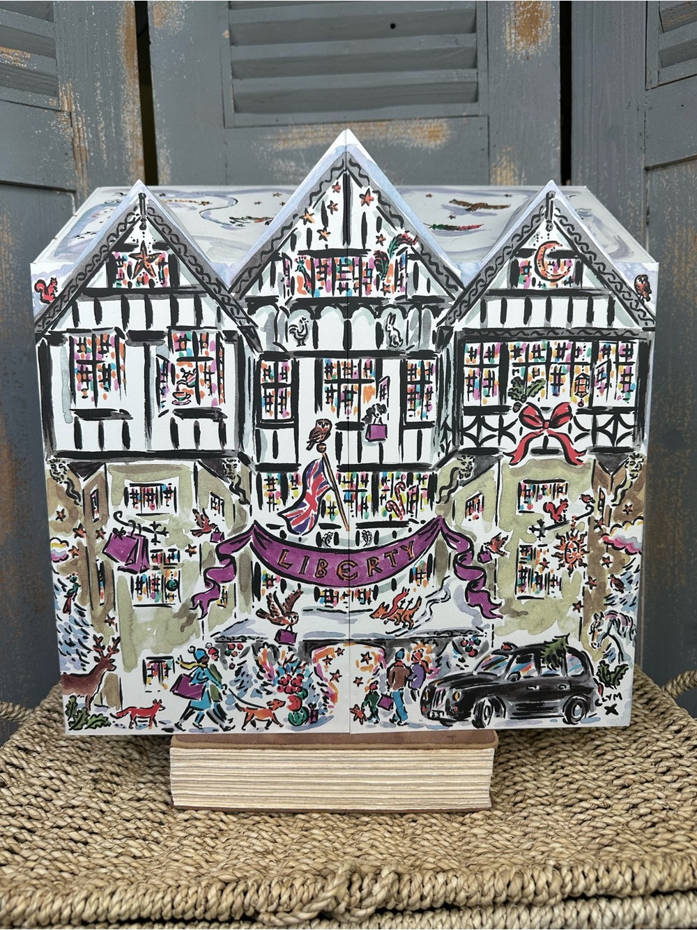 Liberty Of London Beauty Advent Calendar 2023 *Empty Box*
